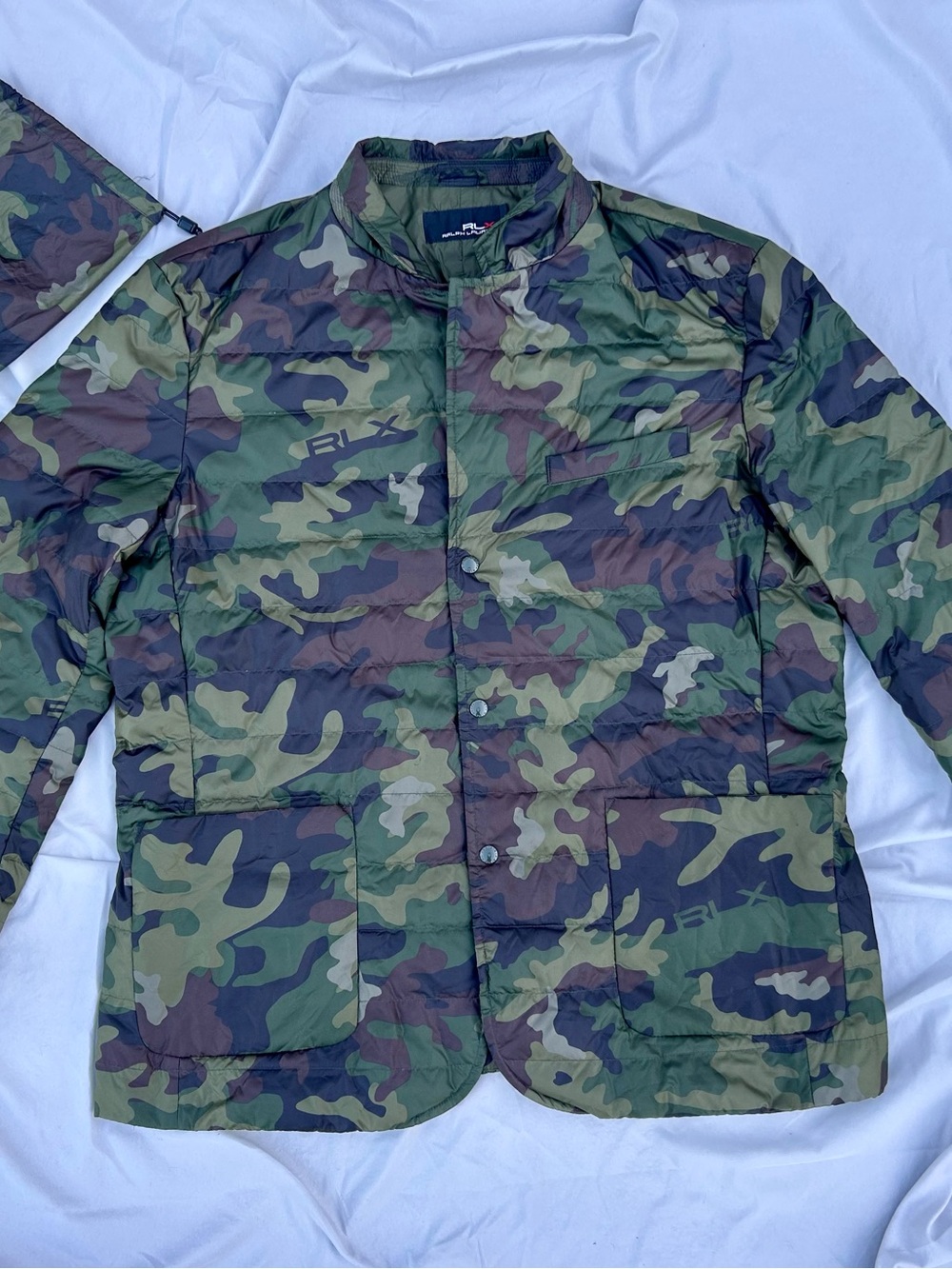 Ralph Lauren RLX Men's Green Camo Field Jacket